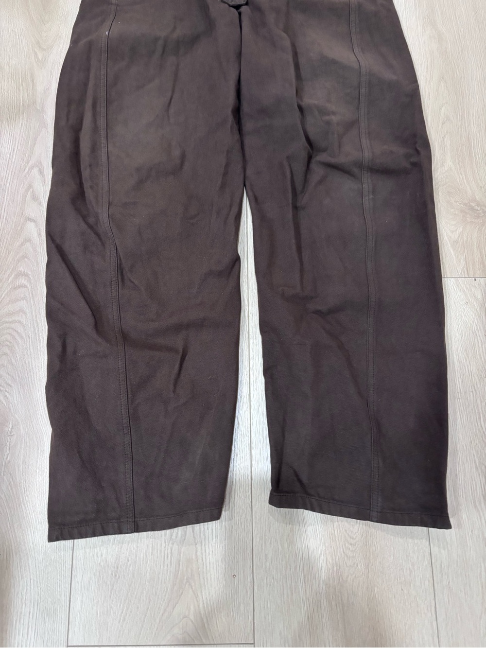 Lemaire Dark Brown Twisted Pant - Picture 3 of 11